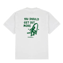 Hikerdelic Out More SS T-shirt White - Parasol Store