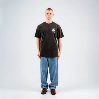 Hikerdelic Out More SS T-shirt Black - Parasol Store