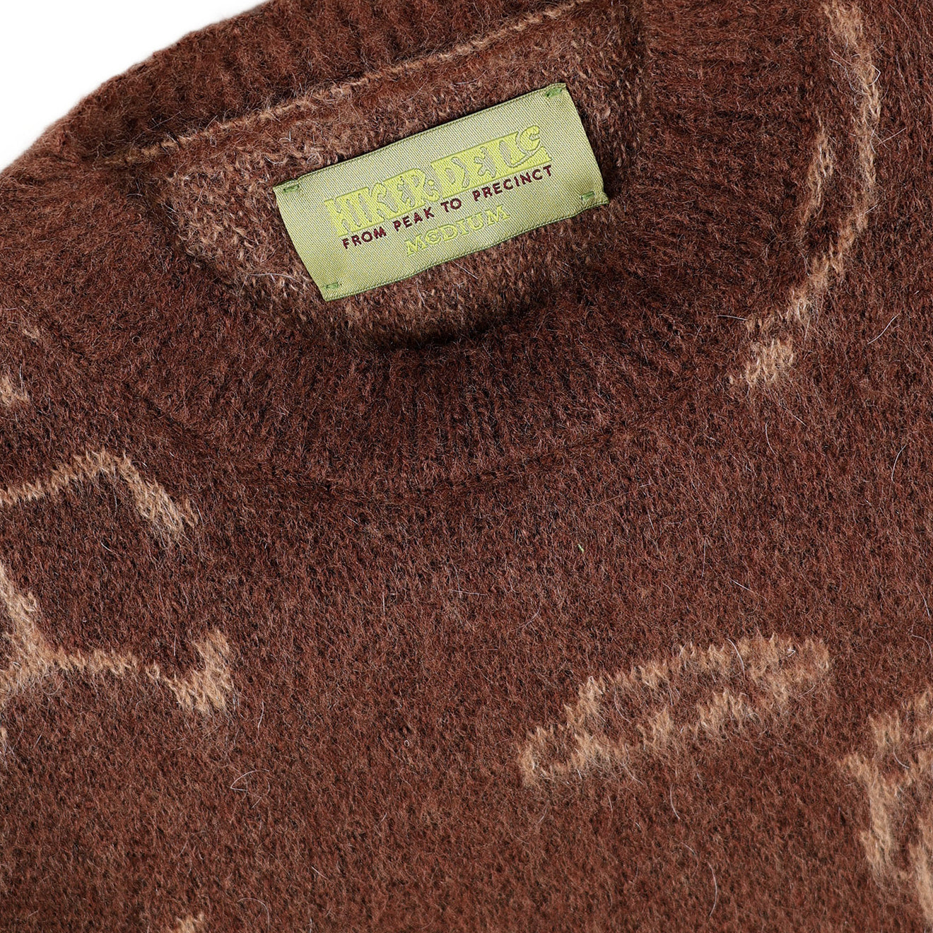 Hikerdelic Petroglyph Knitted Jumper Washed Bark - Parasol Store