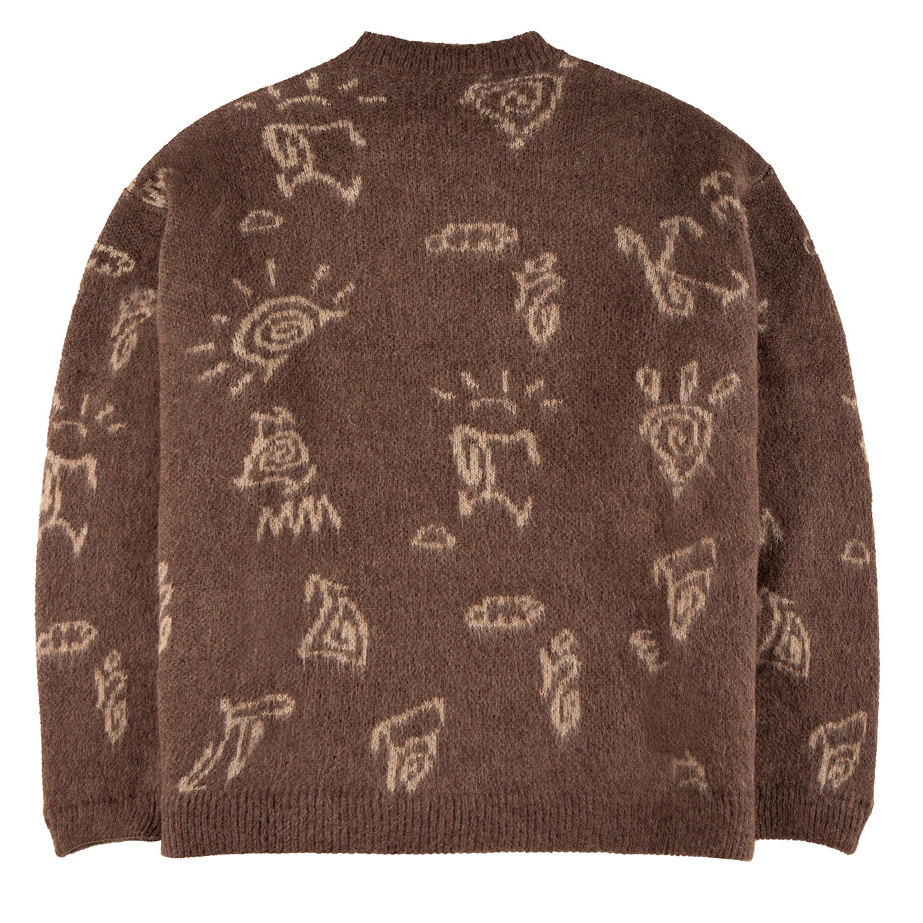 Hikerdelic Petroglyph Knitted Jumper Washed Bark - Parasol Store
