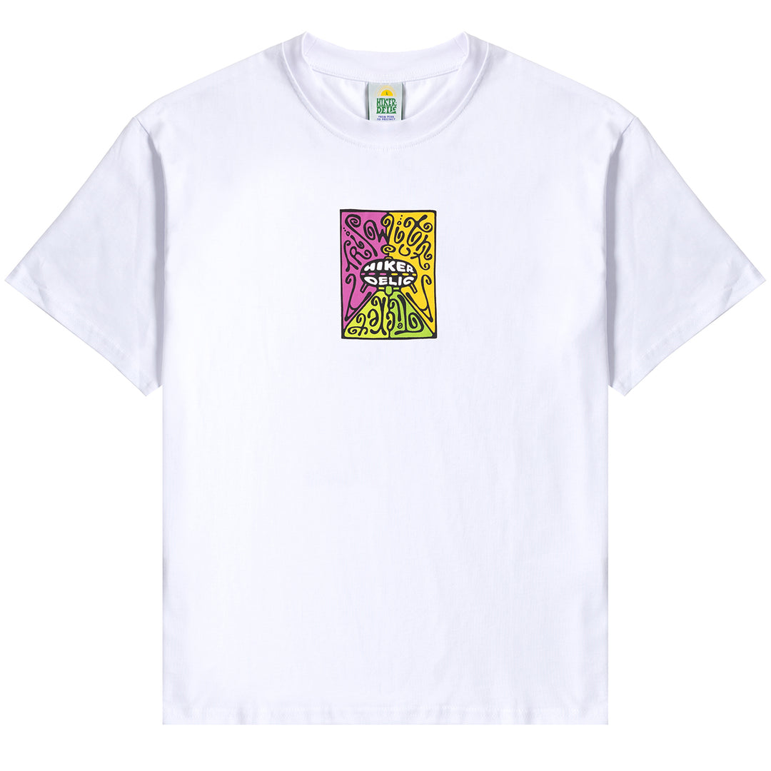 Hikerdelic Prana SS T-Shirt White - Parasol Store