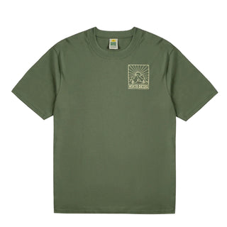 Hikerdelic Quad Logo T-Shirt Sage - Parasol Store