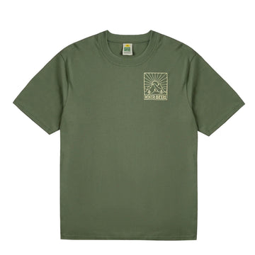 Hikerdelic Quad Logo T-Shirt Sage - Parasol Store