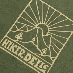 Hikerdelic Quad Logo T-Shirt Sage - Parasol Store