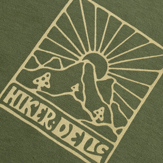 Hikerdelic Quad Logo T-Shirt Sage - Parasol Store