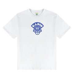 Hikerdelic Radio Logo SS T-Shirt White