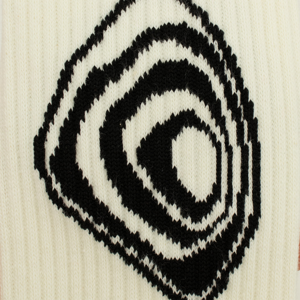 Hikerdelic Sabio Graphic Sock White - Parasol Store