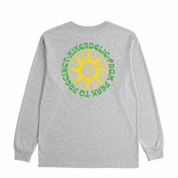 Hikerdelic Sunshine LS T-Shirt Grey Marl