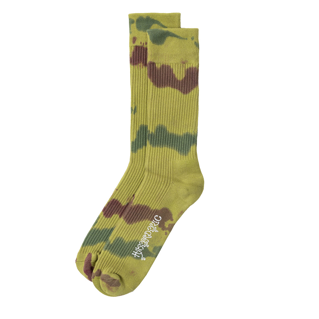 Hikerdelic Tie Dye Socks Green - Parasol Store