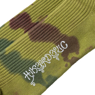 Hikerdelic Tie Dye Socks Green - Parasol Store