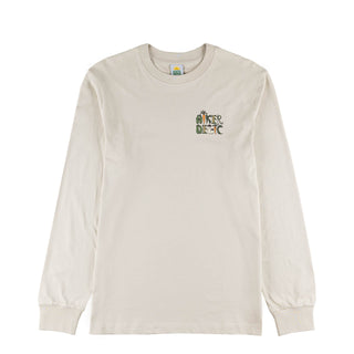 Hikerdelic Vegetable LS T-Shirt Oatmilk - Parasol Store