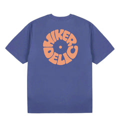 Hikerdelic Vinyl Logo T-Shirt Indigo Blue - Parasol Store