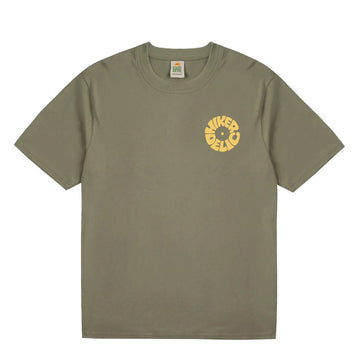 Hikerdelic Vinyl Logo T-Shirt Khaki - Parasol Store