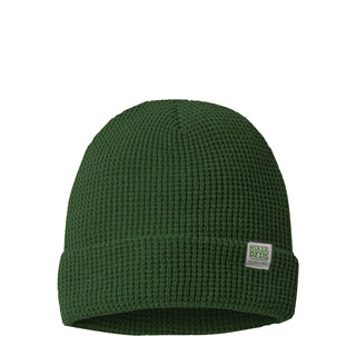 Hikerdelic Hikerdelic Waffle Beanie Hat Forest Green - Parasol Store