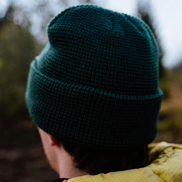Hikerdelic Hikerdelic Waffle Beanie Hat Forest Green - Parasol Store
