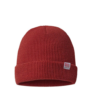 Hikerdelic Hikerdelic Waffle Beanie Hat Red - Parasol Store
