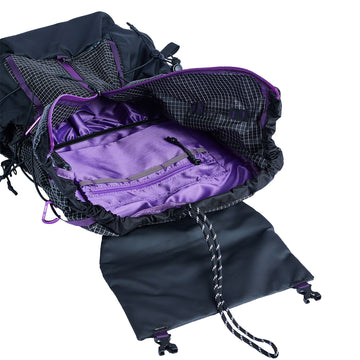 Hikerdelic x Elliker Cautley Flap Over Backpack Black - Parasol Store