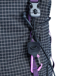 Hikerdelic x Elliker Cautley Flap Over Backpack Black - Parasol Store