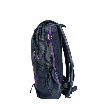Hikerdelic x Elliker Cautley Flap Over Backpack Black - Parasol Store