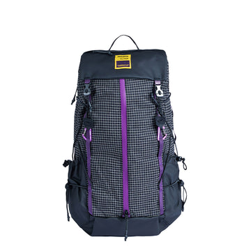 Hikerdelic x Elliker Cautley Flap Over Backpack Black - Parasol Store