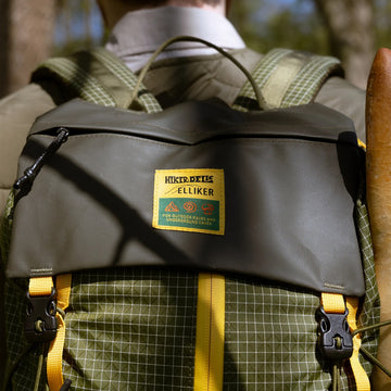 Hikerdelic x Elliker Cautley Flap Over Backpack Green