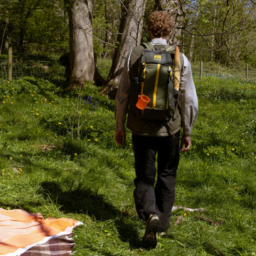 Hikerdelic x Elliker Cautley Flap Over Backpack Green