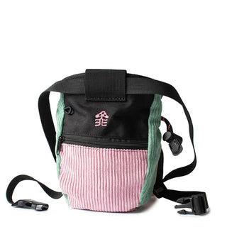 Hikerdelic x Psychi Bouldering Bag Green / Pink - Parasol Store
