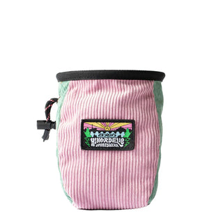 Hikerdelic x Psychi Bouldering Bag Green / Pink - Parasol Store