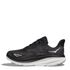 Hoka Clifton 9 Trainer Black / White - Parasol Store