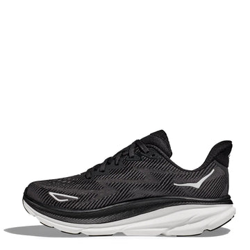 Hoka Clifton 9 Trainer Black / White - Parasol Store