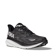 Hoka Clifton 9 Trainer Black / White - Parasol Store