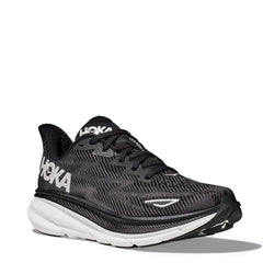 Hoka Clifton 9 Trainer Black / White - Parasol Store