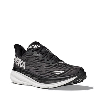 Hoka Clifton 9 Trainer Black / White - Parasol Store