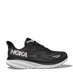 Hoka Clifton 9 Trainer Black / White - Parasol Store