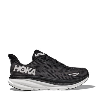Hoka Clifton 9 Trainer Black / White - Parasol Store