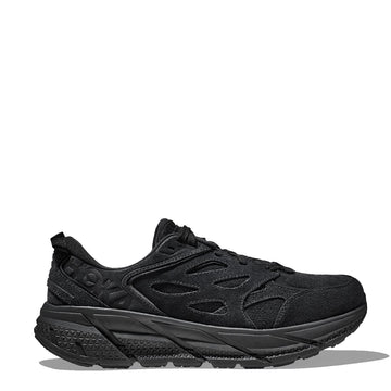 Hoka Clifton L Suede Black / Black - Parasol Store