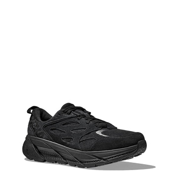 Hoka Clifton L Suede Black / Black - Parasol Store