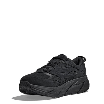 Hoka Clifton L Suede Black / Black - Parasol Store