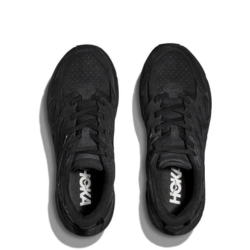 Hoka Clifton L Suede Black / Black - Parasol Store