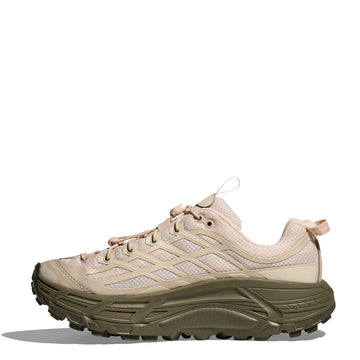 Hoka Mafate Three2 Trainer Oat Milk / Eucalyptus - Parasol Store