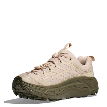 Hoka Mafate Three2 Trainer Oat Milk / Eucalyptus - Parasol Store