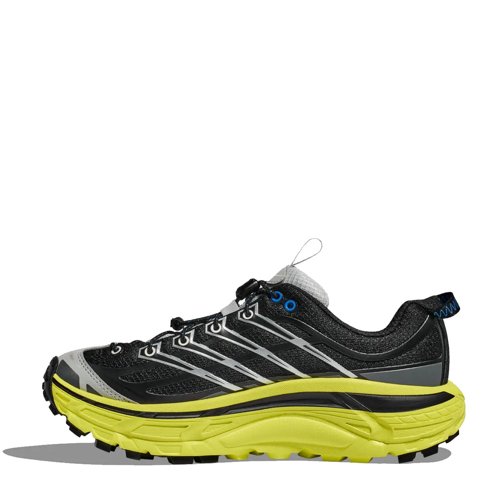 Hoka Mafate Three2 Trainers Black / Hoka Citrus - Parasol Store