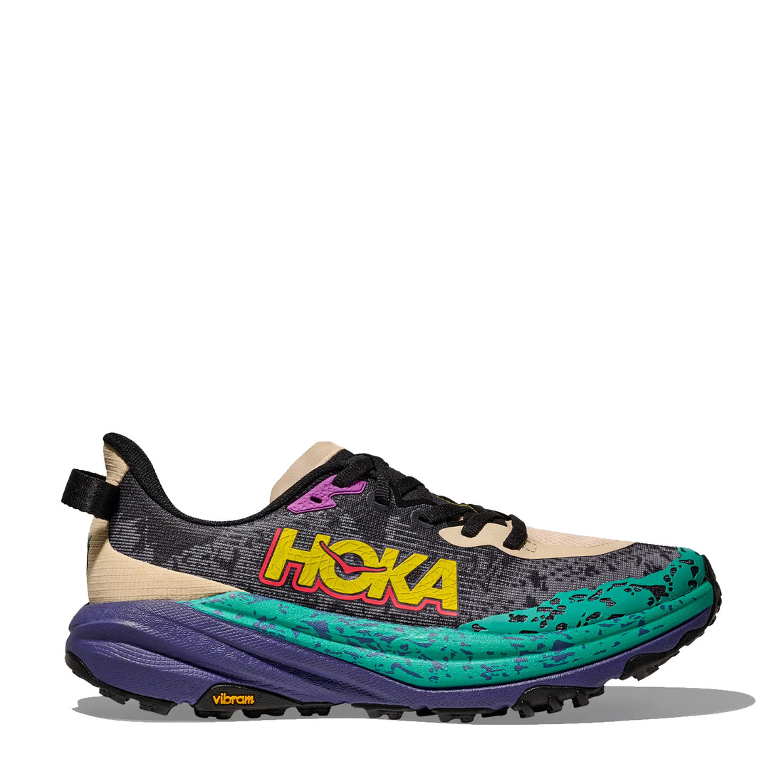 Hoka Speedgoat 6 Trainer Oatmeal / Mountain Iris - Parasol Store