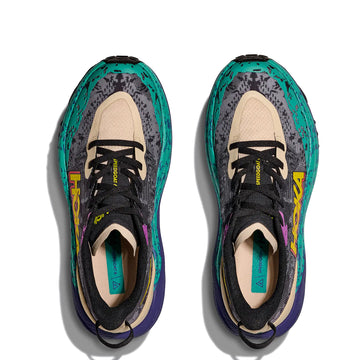 Hoka Speedgoat 6 Trainer Oatmeal / Mountain Iris - Parasol Store