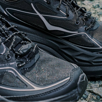 Hoka Stinson 7 Trainer Black / Silver