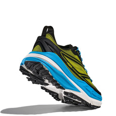 Hoka Stinson One7 Trainer Black / Skyward Blue - Parasol Store