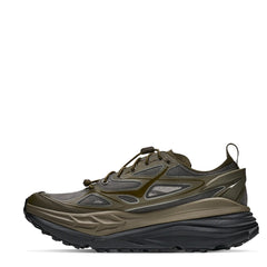 Hoka Stinson One7 Trainer Antique Olive / Black