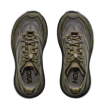 Hoka Stinson One7 Trainer Antique Olive / Black