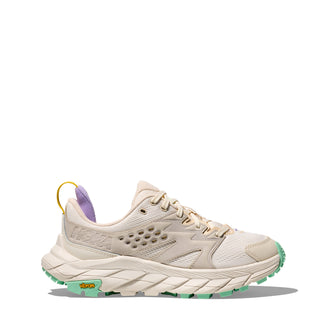 Hoka Womens Anacapa Breeze Low Trainer Alabaster / Mint Fluorite - Parasol Store