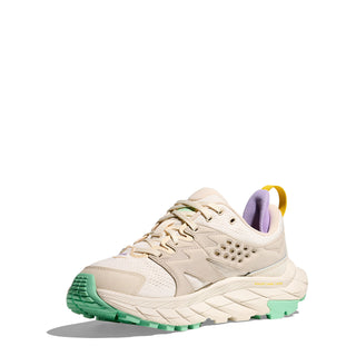 Hoka Womens Anacapa Breeze Low Trainer Alabaster / Mint Fluorite - Parasol Store